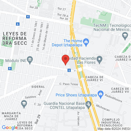 CASA DELADULTO MAYOR map