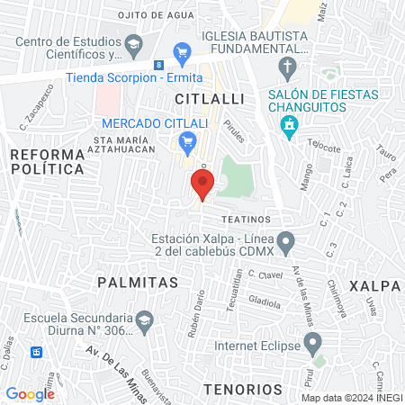 Original gangster barber's map