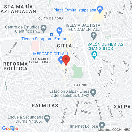 Dra. Ivonne Vanesa Colunga Núñez, Dentista - Odontólogo map