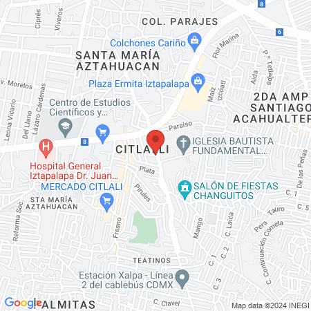 Veterinaria Angeles Pets map