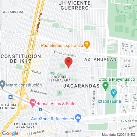 CH Makeup Studio map