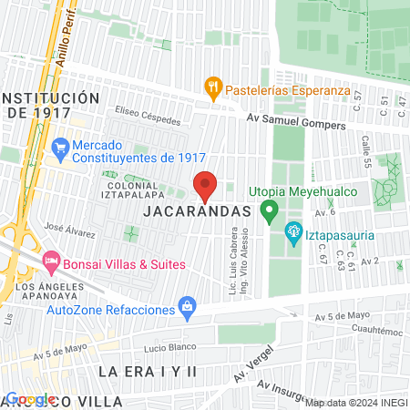 ZAHDA salon & spa map