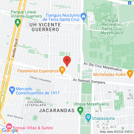 Barbería y Estética D' Perla map