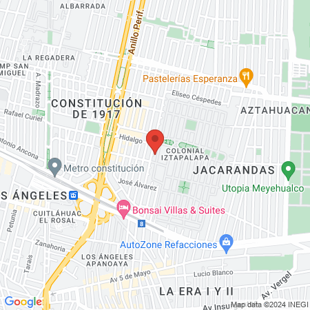 Clínica Vital. Nutrición Bariatría y Spa map