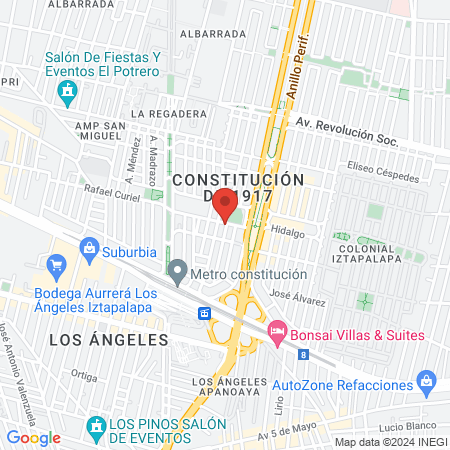 Dominio Fisio Box map