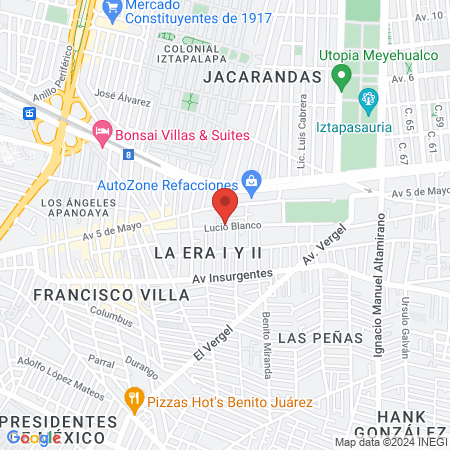 Centró de Activación Física map
