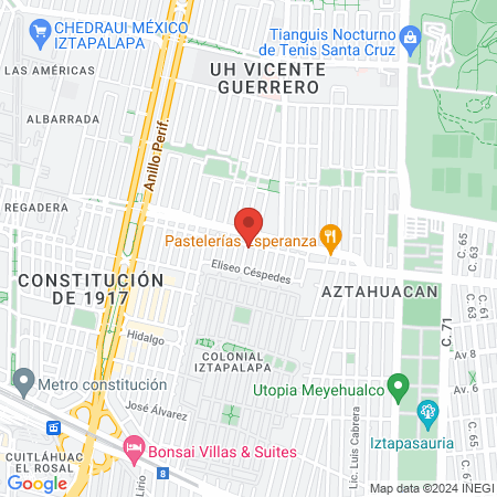 Dentista David Sánchez map