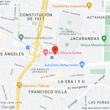 S M P Altes SA de CV map