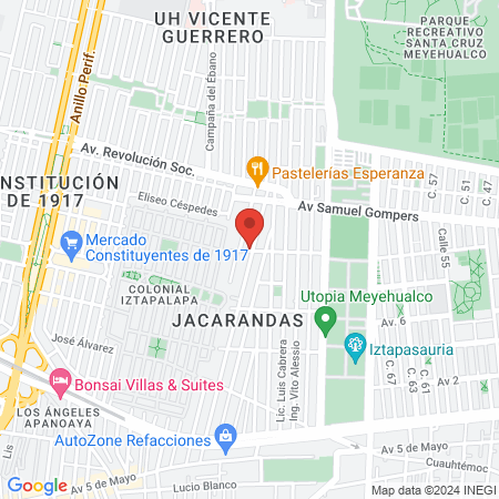 Consultorio Veterinario "Cafuné" map