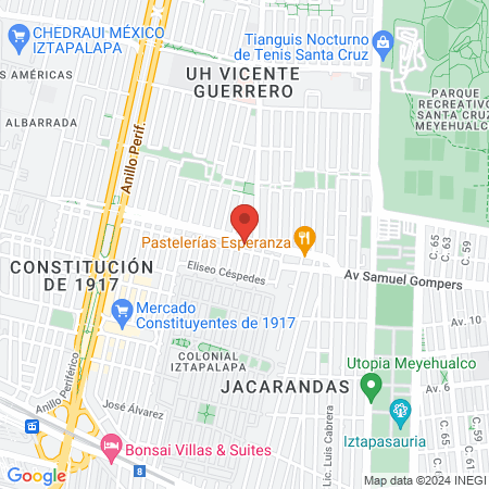 Clínica de aves Spix map