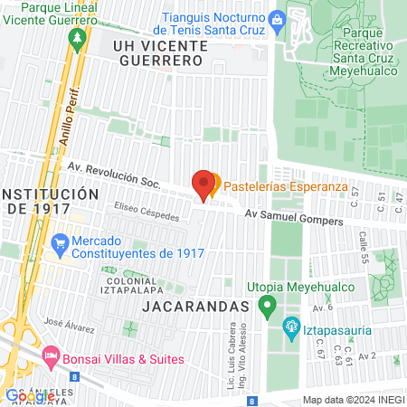 Estética Canina Karvid map