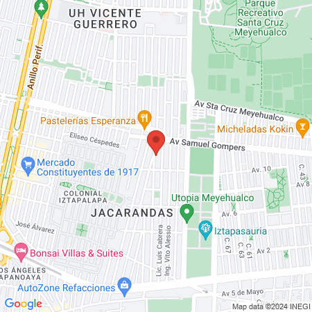 Odontólogia Integral Eduin García map