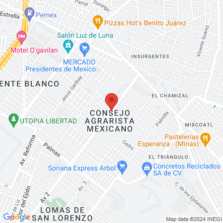 Estetica Fergicam map