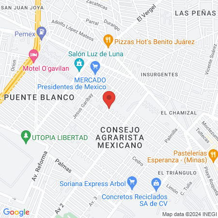 Estética D' Claudia map