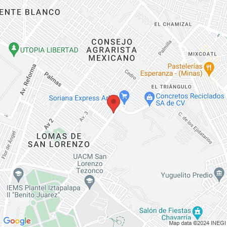 Barber shop karlikovyy map