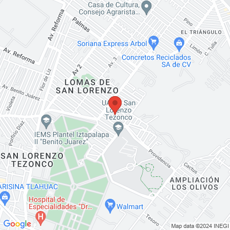 Estética Carmen map