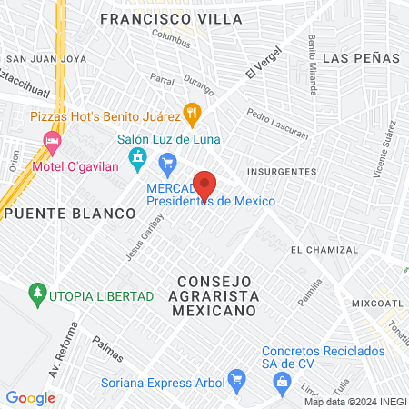 Consultorio Serrano map