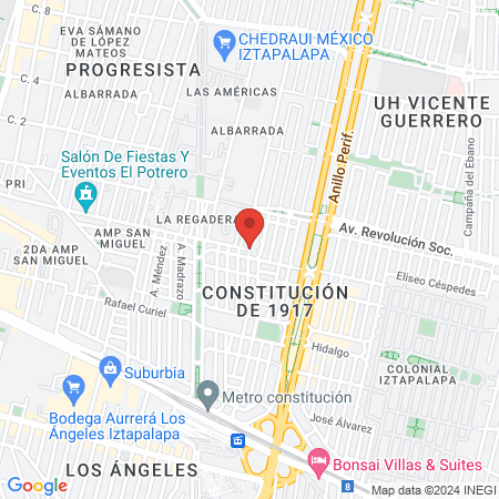 Dr Xavier Palacios Macedo map