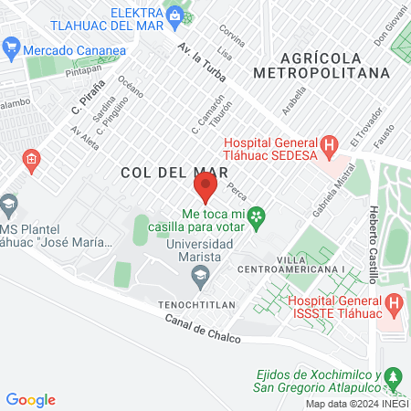 Clínica Niño Jesús doctor map