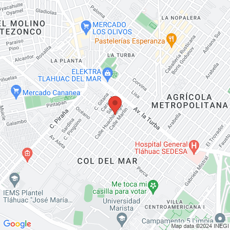 Veterinaria Dixi map