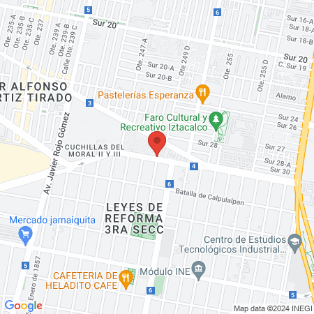 Barbería PauSty map