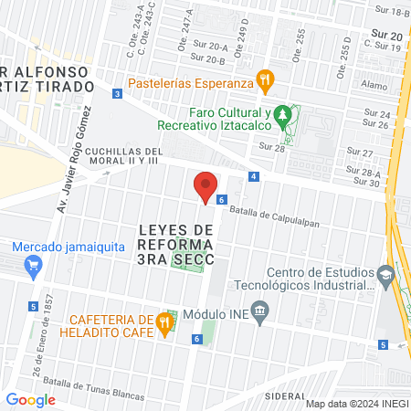 El Barrio BarberShop map