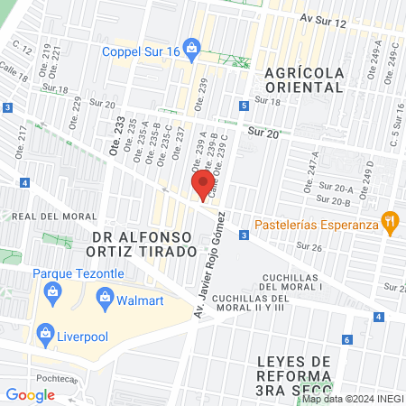 Friends & Family Barber shop map