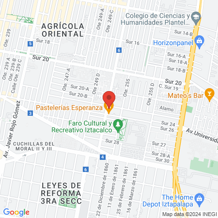 Curanderos Barbershop map