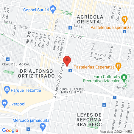 Consultorio Odontológico Especializado map