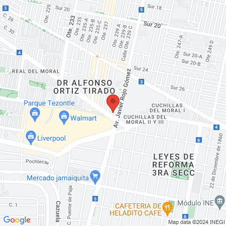 INJEX PHARMA MEXICO S.A. DE C.V. map