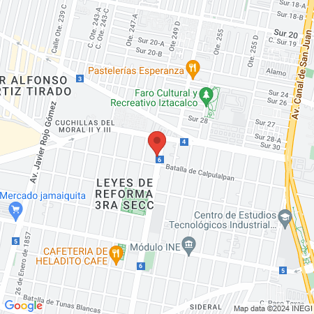 VETERINARIA REFORMA map