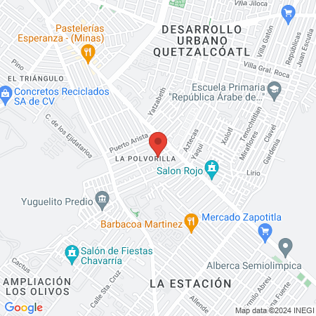 Servicio de Salud Publica del Df Buenavista map