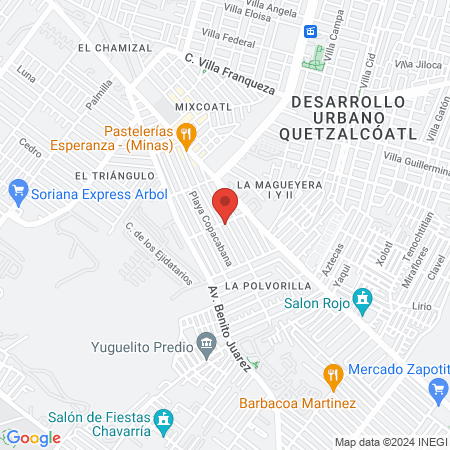 Castillo Martinez Gustavo map