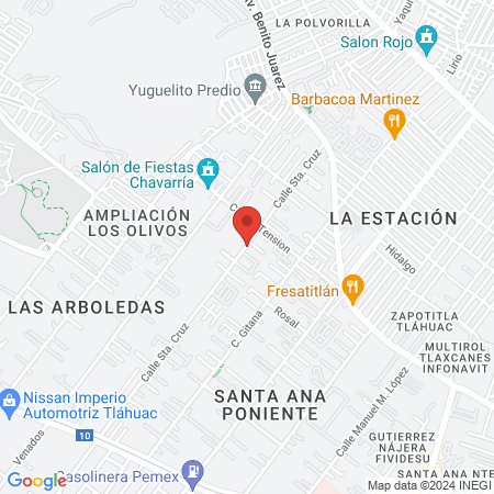 Clínica y Estética Veterinaria La Coyoacanita map