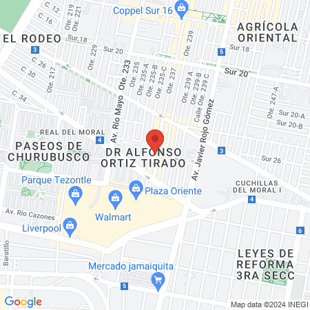 Consultorio dental Diaz map