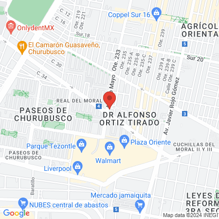 Consultorio Dental map