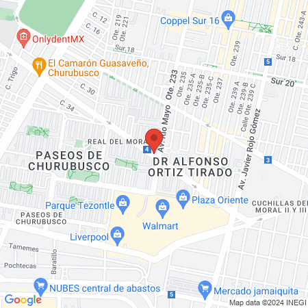 Consultorio Médico dental map