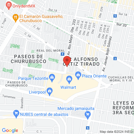 ODontologia Estetica Integral map