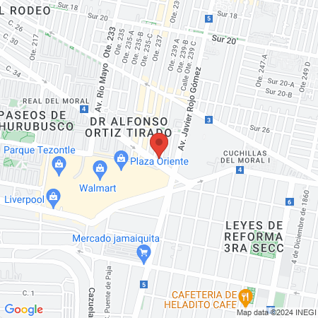 Consultorio Oftalmólogo map