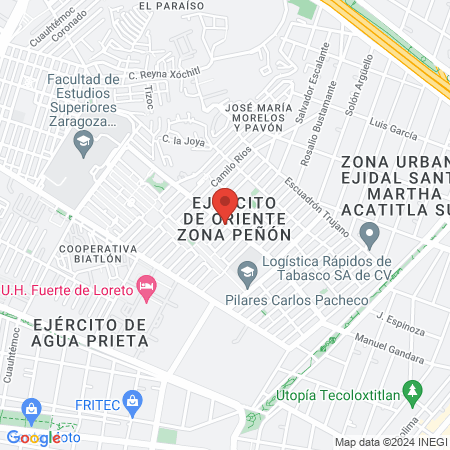 circuito Rafael Saldaña map