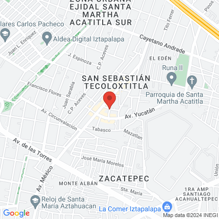 Laboratorio de Análisis Clínicos Bioquímico Clínicos San José map