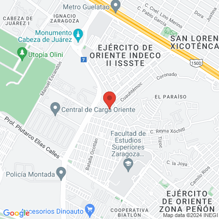 Estética D' Anali map