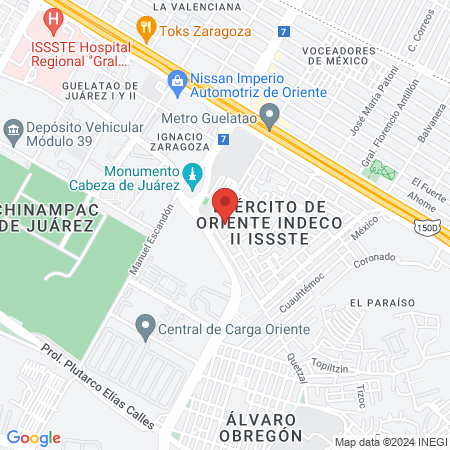 Barber Shop La Promesa map