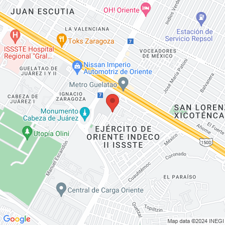 Centro Odontológico Zaragoza map