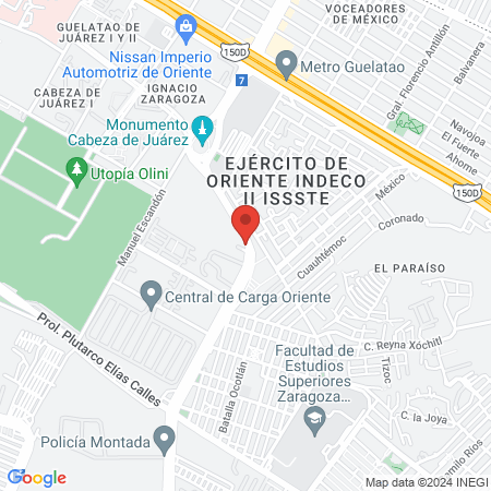 Consultorio Dental y Gastroenterología map