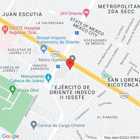 Fábrica de equipos dentales INDEFES map