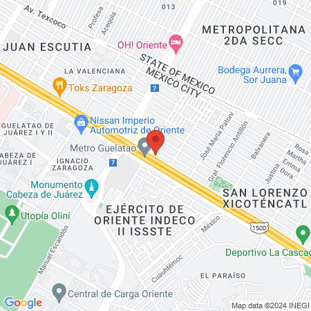 Podosalud map