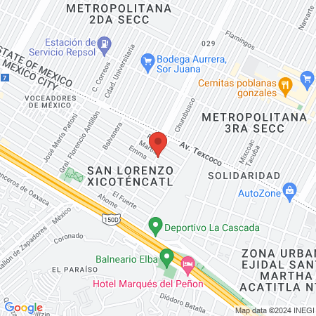 Clínica Veterinaria101 Dálmatas map