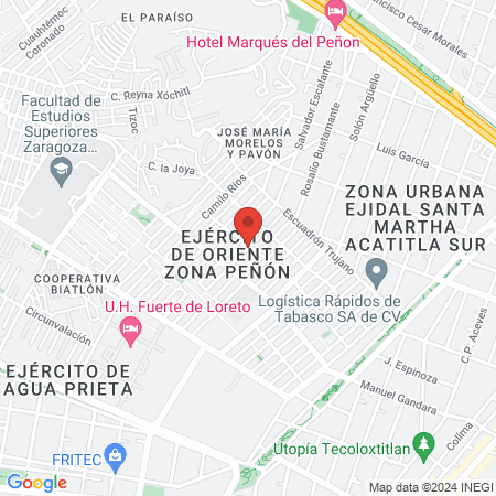 Microblading, pestañas y alaciado Daniela G map