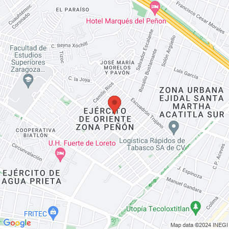 Microblading cejas 3D y delineado semipermanente en ojos "Ejercito" map